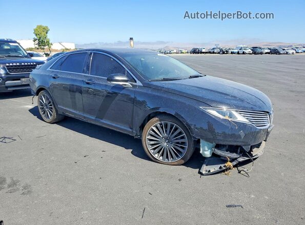 3LN6L2LUXGR611235 2016 LINCOLN MKZ Black Передня права чверть