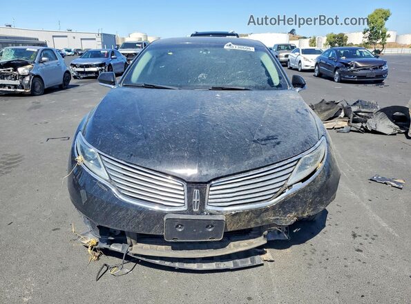3LN6L2LUXGR611235 2016 LINCOLN MKZ Black Вид спереду