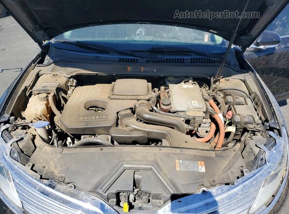 3LN6L2LUXGR611235 2016 LINCOLN MKZ Black Вид задньої частини салону