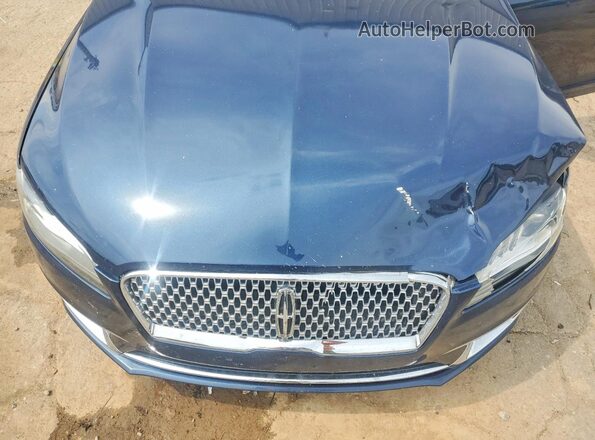 3LN6L5A90HR657500 2017 LINCOLN MKZ Blue 