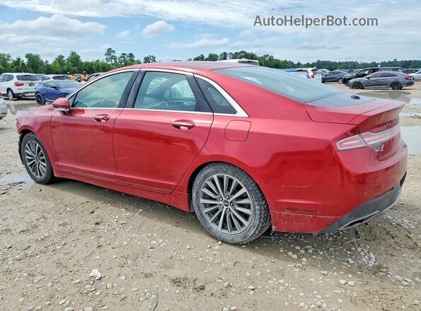 3LN6L5A94LR615193 2020 LINCOLN MKZ Red უკანა მარცხენა