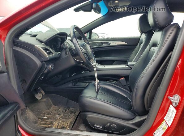 3LN6L5A94LR615193 2020 LINCOLN MKZ Red წინა სალონის ხედი