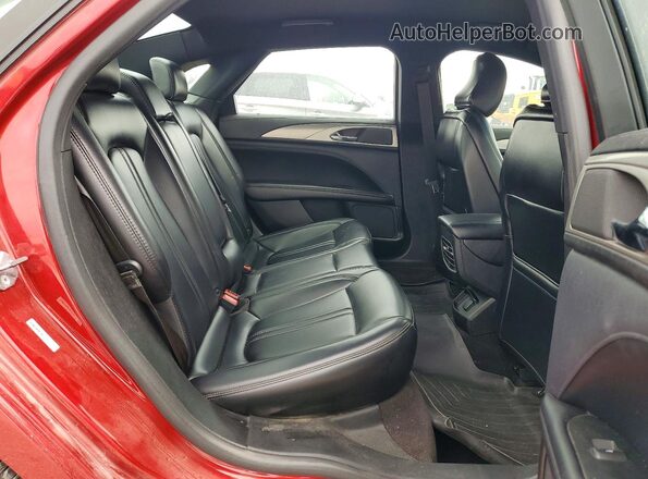 3LN6L5A94LR615193 2020 LINCOLN MKZ Red უკანა სალონის ხედი