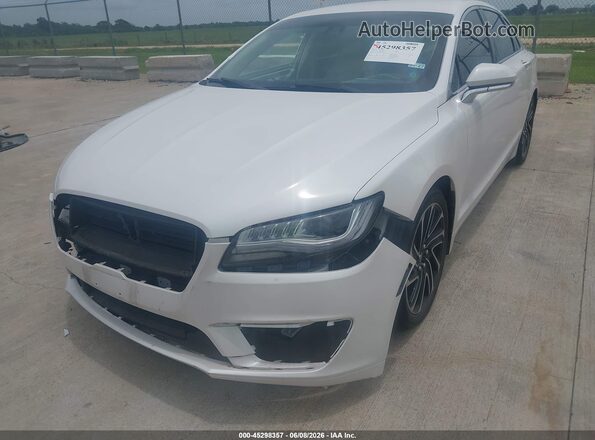 3LN6L5A97LR614958 2020 LINCOLN MKZ White Widok z przodu