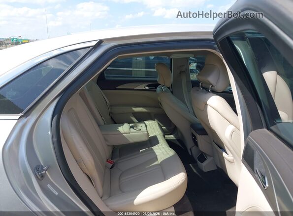 3LN6L5A99HR657494 2017 LINCOLN MKZ Silver Vista de la etiqueta del VIN