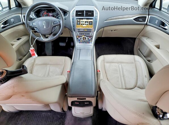 3LN6L5C90JR628792 2018 LINCOLN MKZ White წინა პანელის ხედი