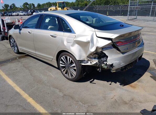 3LN6L5C91HR614698 2017 LINCOLN MKZ Gold უკანა მარცხენა