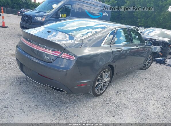 3LN6L5C94JR628813 2018 LINCOLN MKZ Серый Задняя правая четверть
