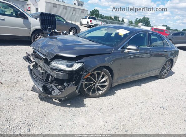3LN6L5C94JR628813 2018 LINCOLN MKZ Серый Передняя левая четверть