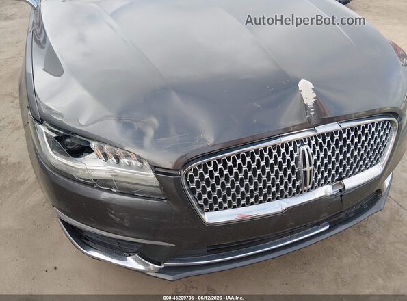 3LN6L5C97JR613836 2018 LINCOLN MKZ Gray Դիմացի տեսք