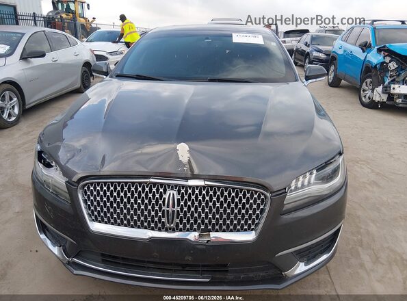 3LN6L5C97JR613836 2018 LINCOLN MKZ Gray Սարքավորումների վահանակի տեսք