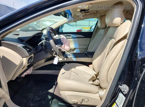 3LN6L5C98HR604962 2017 LINCOLN MKZ Black Front interior view