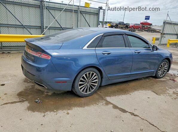 3LN6L5C98JR628698 2018 LINCOLN MKZ Blue Tył prawy