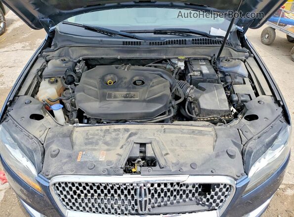 3LN6L5C98JR628698 2018 LINCOLN MKZ Blue Widok wnętrza z tyłu