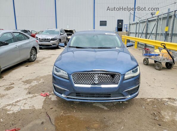 3LN6L5C98JR628698 2018 LINCOLN MKZ Blue Widok z przodu