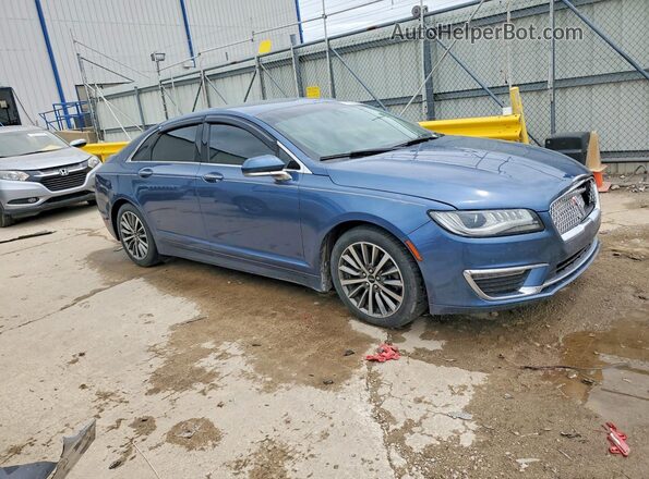 3LN6L5C98JR628698 2018 LINCOLN MKZ Blue Przód prawy