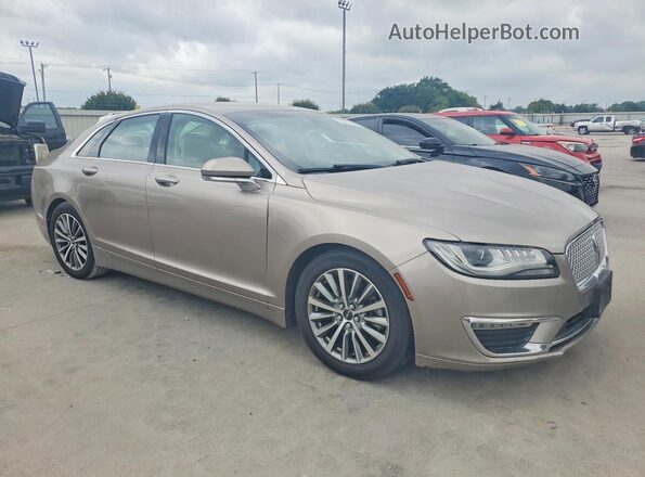 3LN6L5C99JR604247 2018 LINCOLN MKZ Tan Передня права чверть