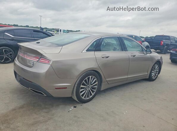 3LN6L5C99JR604247 2018 LINCOLN MKZ Tan Задня права чверть