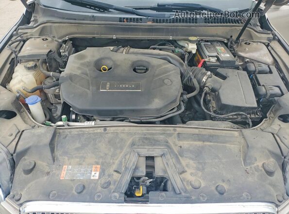 3LN6L5C99JR604247 2018 LINCOLN MKZ Tan Вид задньої частини салону