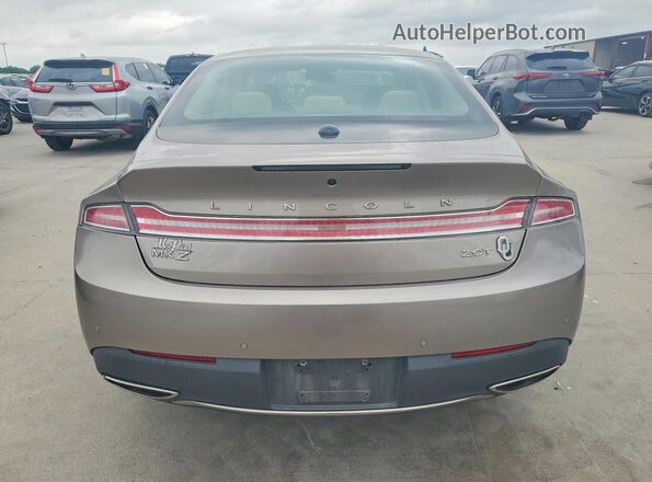 3LN6L5C99JR604247 2018 LINCOLN MKZ Tan Вид ззаду