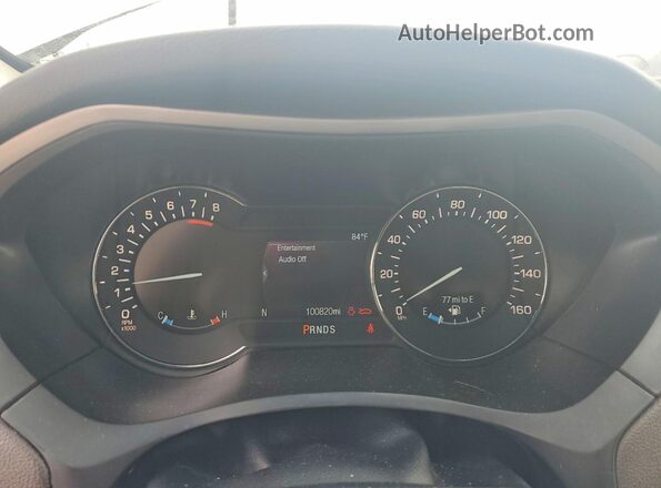 3LN6L5C99JR604247 2018 LINCOLN MKZ Tan Вид щитка приладів
