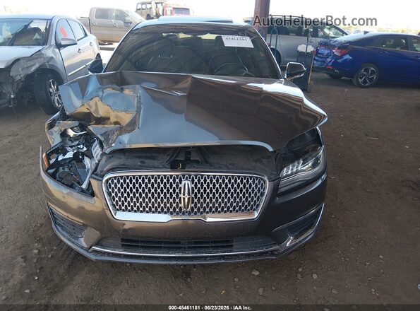 3LN6L5D91JR628394 2018 LINCOLN MKZ Gray Вид спереду