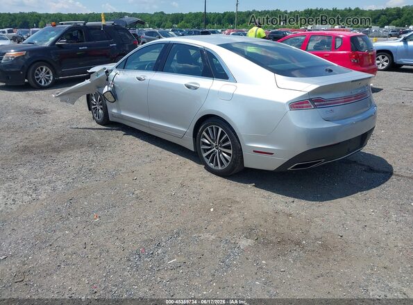 3LN6L5D92HR653072 2017 LINCOLN MKZ Silver უკანა მარცხენა