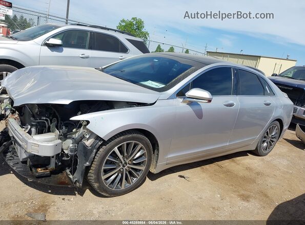 3LN6L5D95HR632877 2017 LINCOLN MKZ Silver Սալոնի 360 աստիճան տեսք