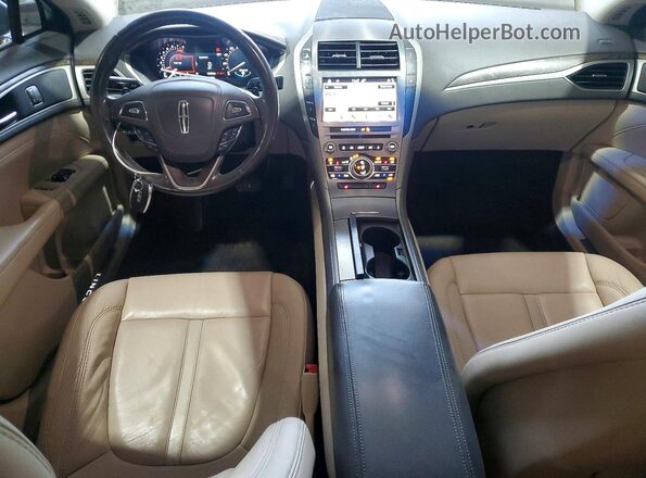 3LN6L5D96HR600486 2017 LINCOLN MKZ Green Առջևի վահանակի տեսք