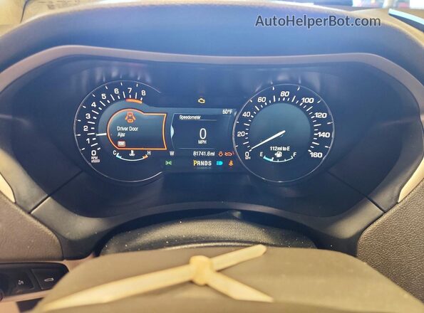 3LN6L5DC8HR624428 2017 LINCOLN MKZ Gray Սարքավորումների վահանակի տեսք