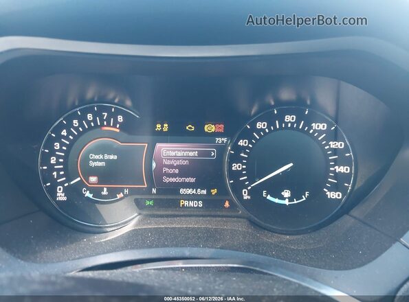3LN6L5E90HR648712 2017 LINCOLN MKZ Silver Հետևի նստատեղերի տեսք