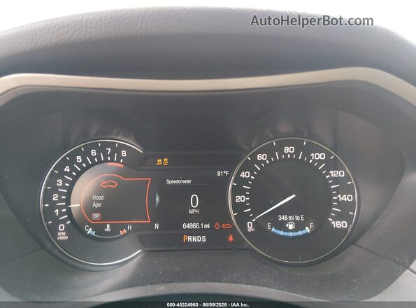 3LN6L5E92JR601431 2018 LINCOLN MKZ White Widok tylnych siedzeń