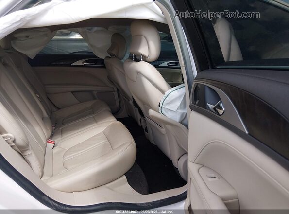 3LN6L5E92JR601431 2018 LINCOLN MKZ White Widok naklejki z numerem VIN