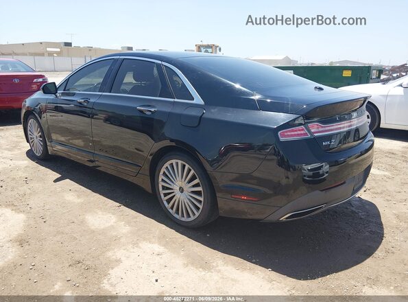 3LN6L5E98HR602772 2017 LINCOLN MKZ Черный Задняя левая четверть