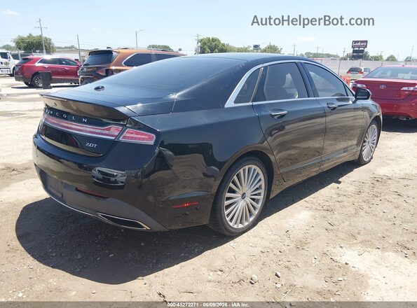 3LN6L5E98HR602772 2017 LINCOLN MKZ Черный Задняя правая четверть