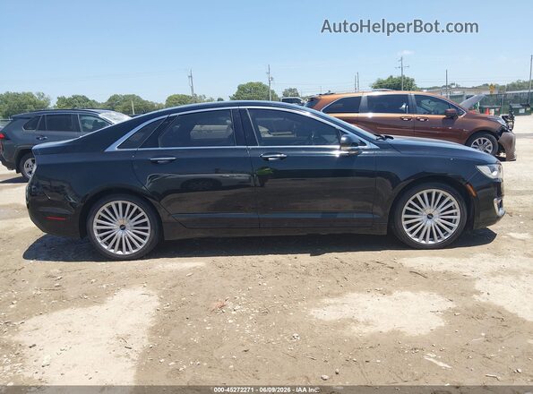 3LN6L5E98HR602772 2017 LINCOLN MKZ Черный Вид задней части салона