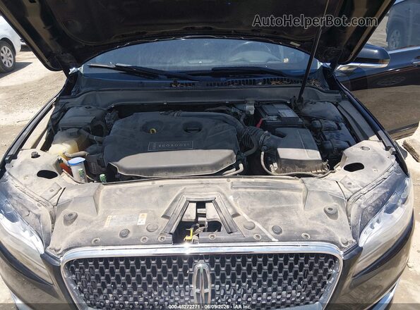 3LN6L5E98HR602772 2017 LINCOLN MKZ Черный Вид сзади