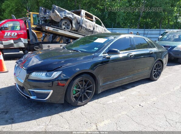 3LN6L5F90HR600335 2017 LINCOLN MKZ Black Передня ліва чверть