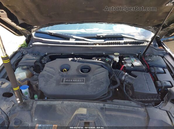 3LN6L5F90HR600335 2017 LINCOLN MKZ Black Вид ззаду