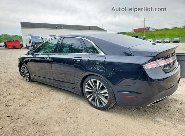3LN6L5F91KR601694 2019 LINCOLN MKZ Black უკანა მარცხენა