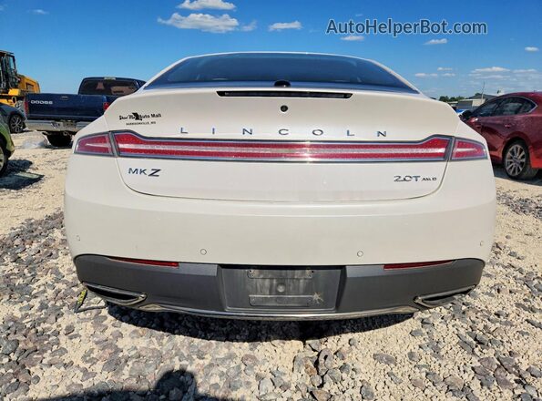 3LN6L5F91LR611059 2020 LINCOLN MKZ White Հետևի տեսք