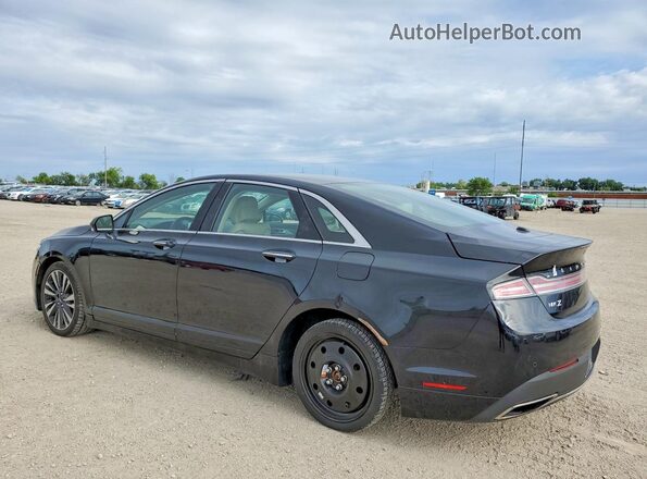 3LN6L5F92HR618495 2017 LINCOLN MKZ Black Հետևի ձախ