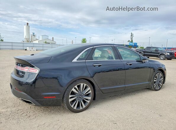 3LN6L5F92HR618495 2017 LINCOLN MKZ Black Հետևի աջ