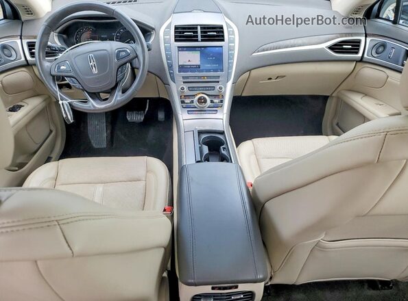 3LN6L5F92LR619915 2020 LINCOLN MKZ Black Вид панелі приладів