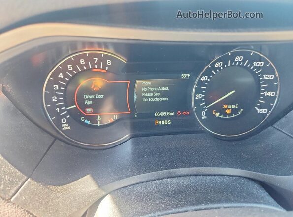 3LN6L5F94LR601660 2020 LINCOLN MKZ Black Instrument cluster view