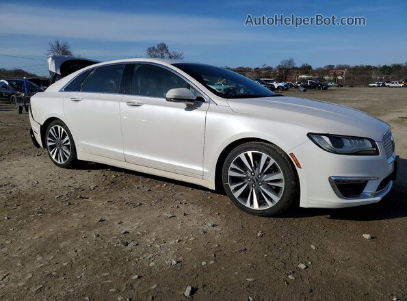 3LN6L5F95HR600606 2017 LINCOLN MKZ Белый Передняя правая четверть