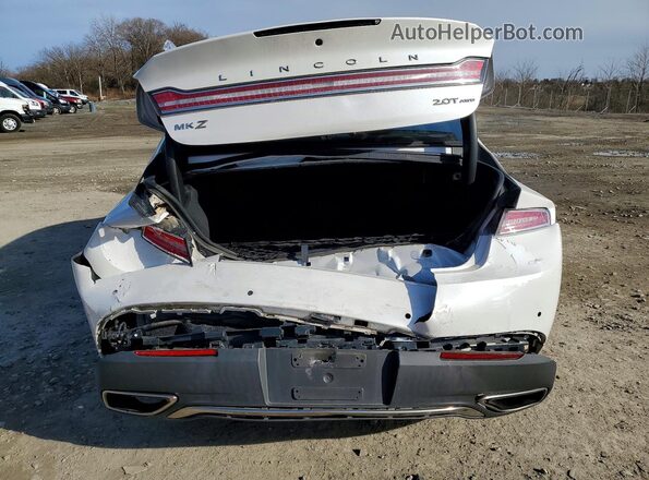 3LN6L5F95HR600606 2017 LINCOLN MKZ Белый Вид сзади