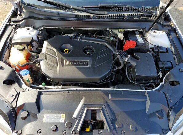 3LN6L5F95HR600606 2017 LINCOLN MKZ Белый Вид задней части салона