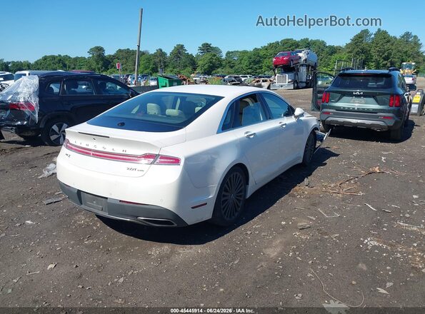 3LN6L5F95JR614124 2018 LINCOLN MKZ Белый Задняя правая четверть