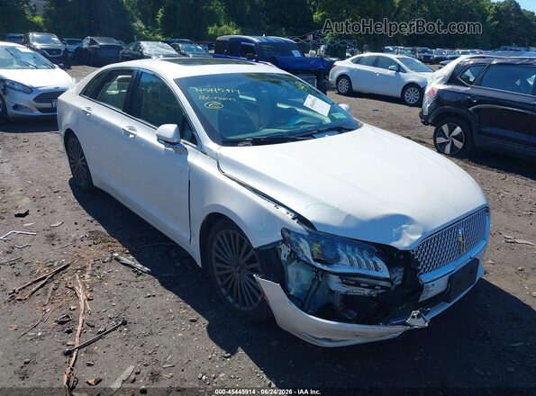 3LN6L5F95JR614124 2018 LINCOLN MKZ Белый Вид спереди